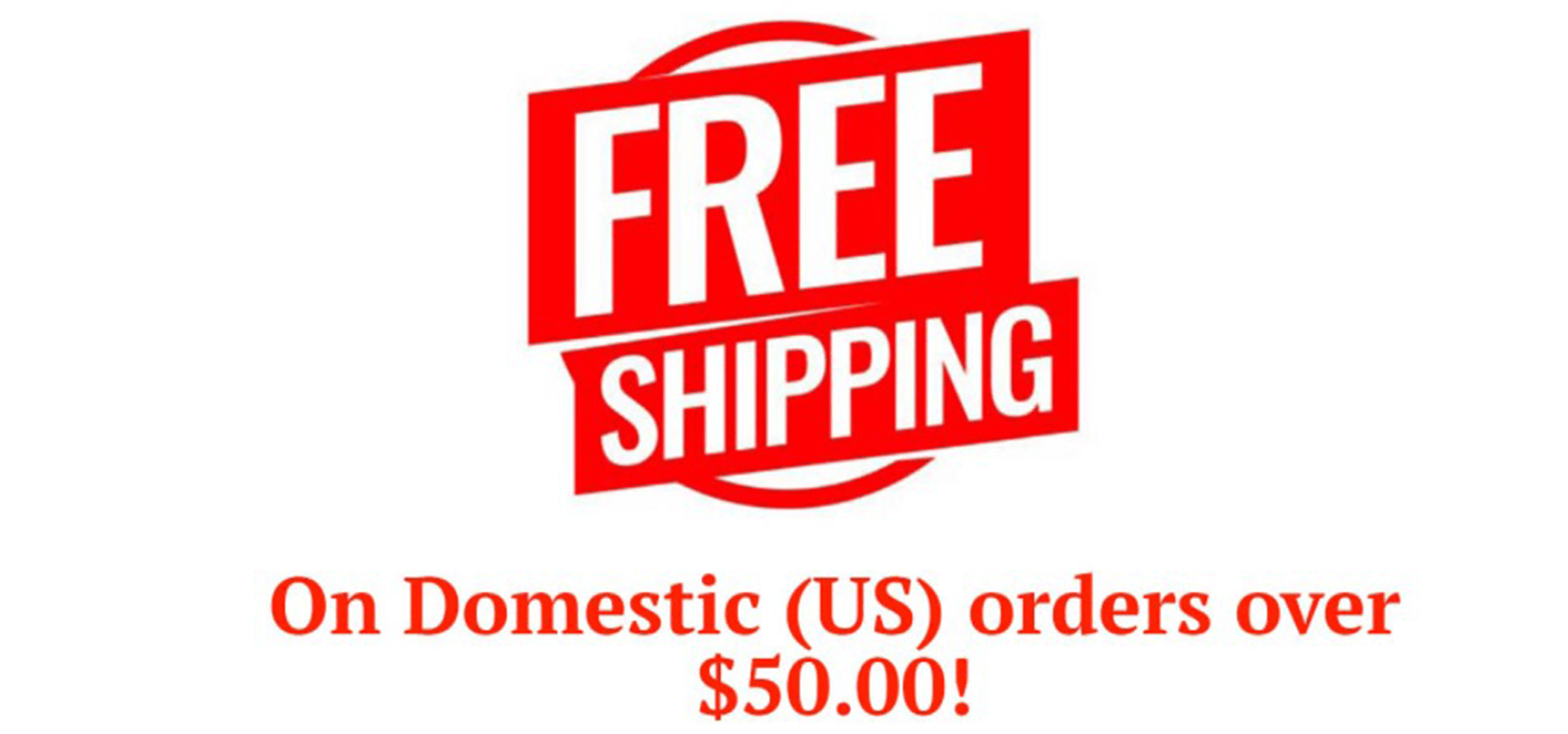 Free Shipping Over 50
