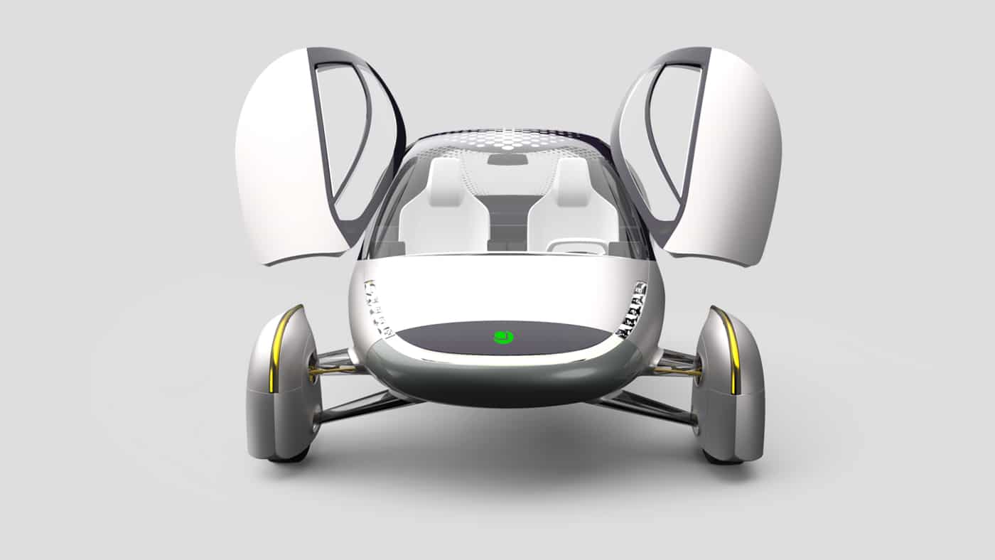 World’s first threewheeled electric car with 1,600 km of range