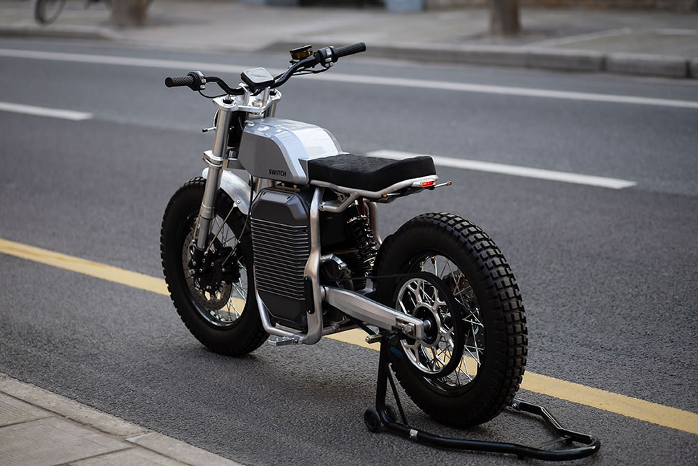 Switch eSCRAMBLER, the electric motorcycle with a retrofuturistic look