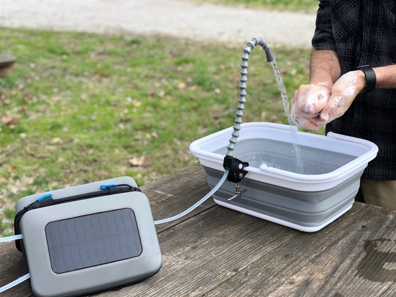 GoSun Flow, a solarpowered water purifier and portable sanitation station