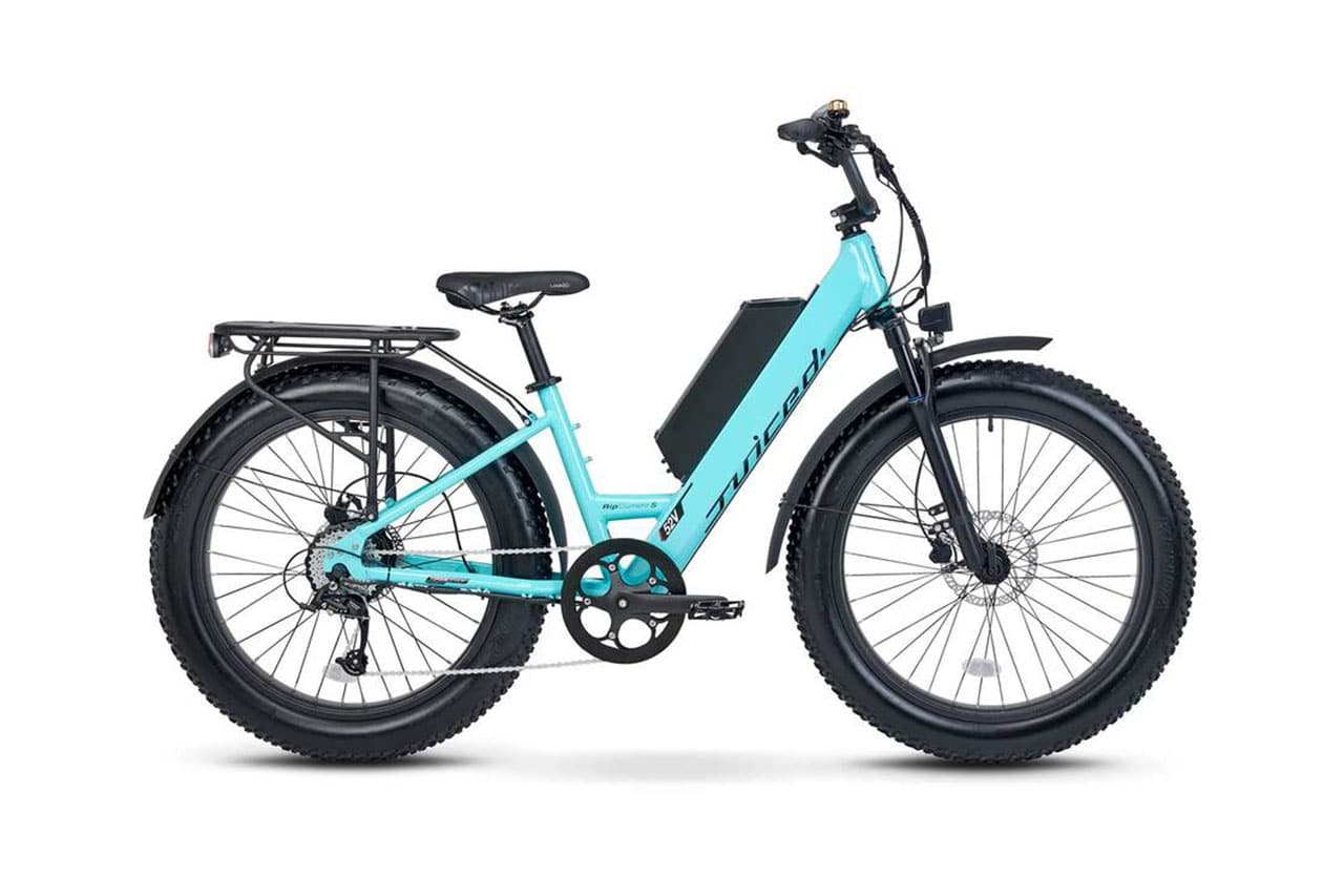 Juiced launches new RipCurrent S StepThrough fattire electric bike