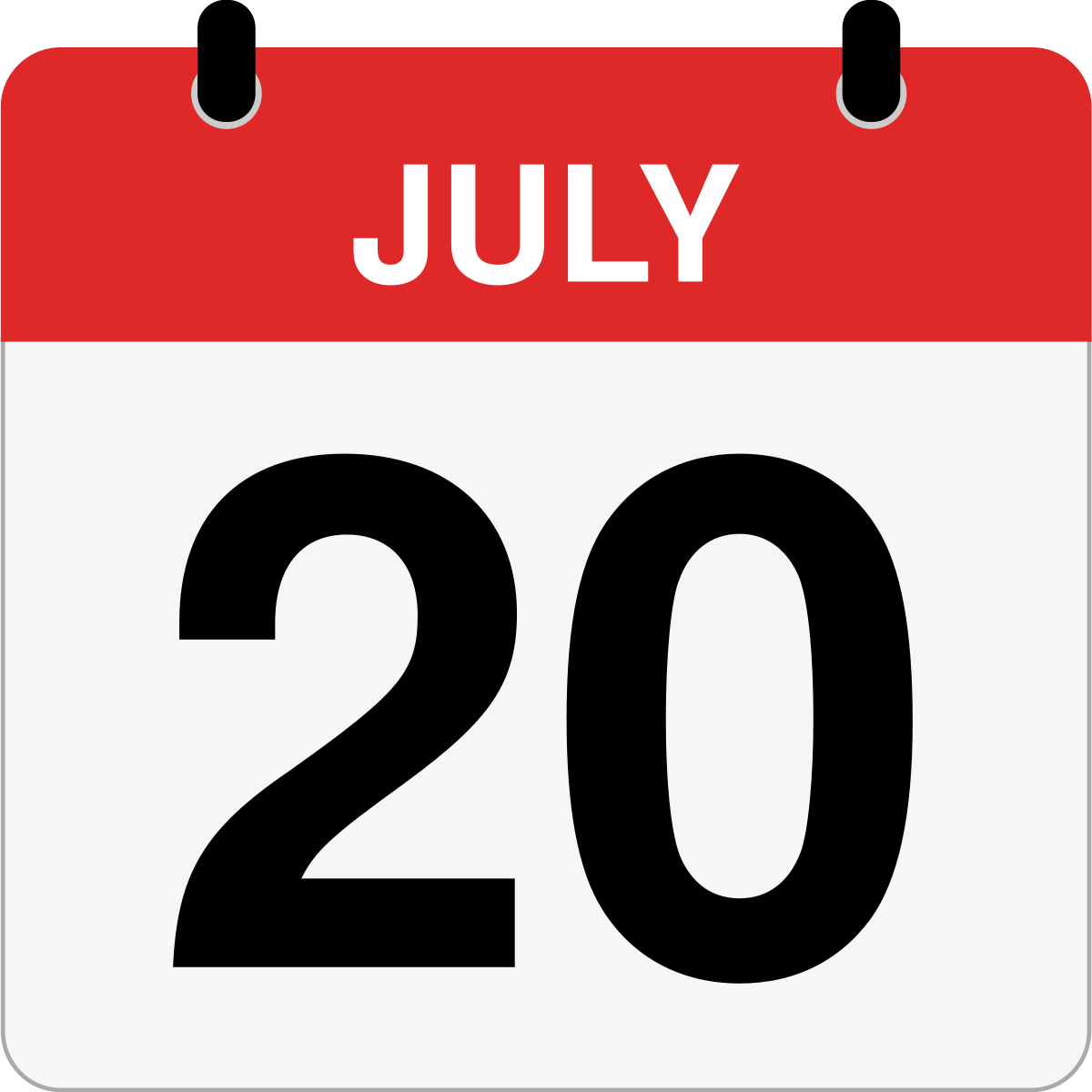 How Many Days Until July 20th Inch Calculator