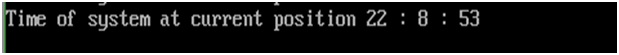 getdate() and gettime() functions of dos.h in C