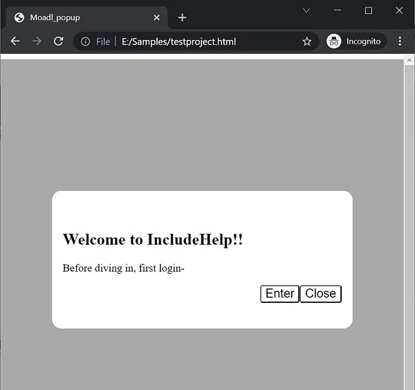 How to Create a Modal Popup Box with CSS and JavaScript?