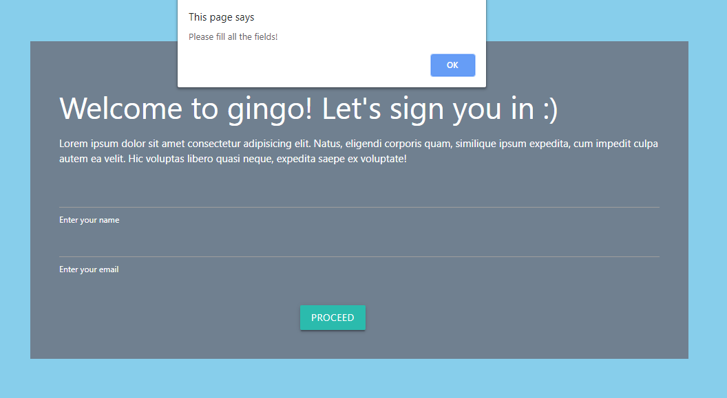 Dialog Boxes in JavaScript