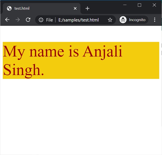 hsl() Function with Example in CSS