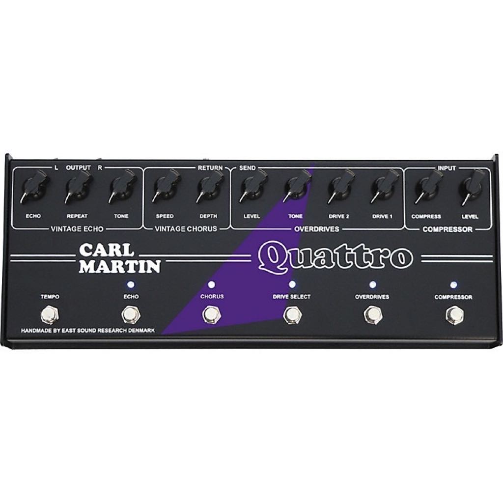 Carl Martin Quattro Analog MultiEffect Pedal Incognito Guitars