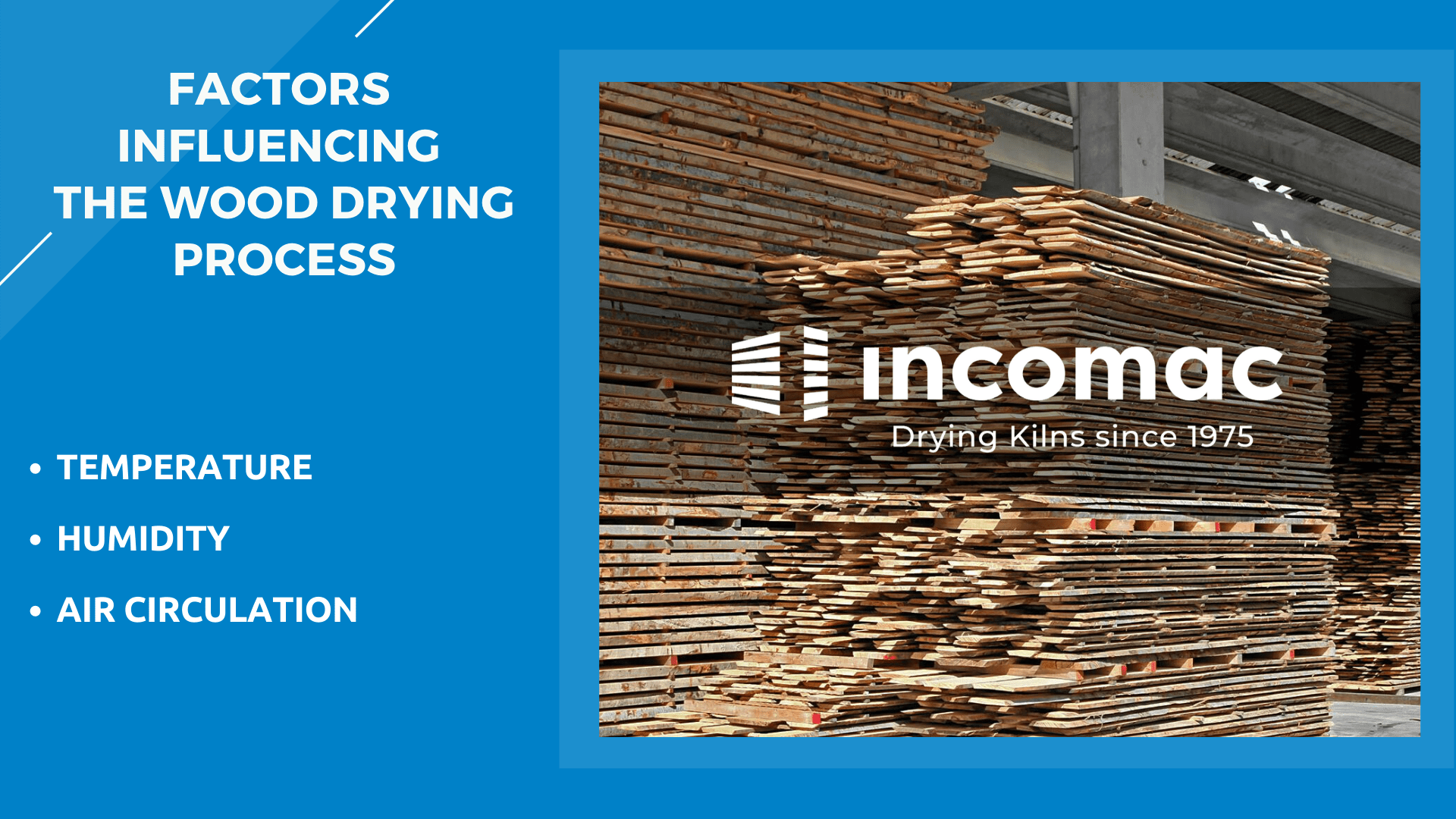 Wood drying factors influencing the process