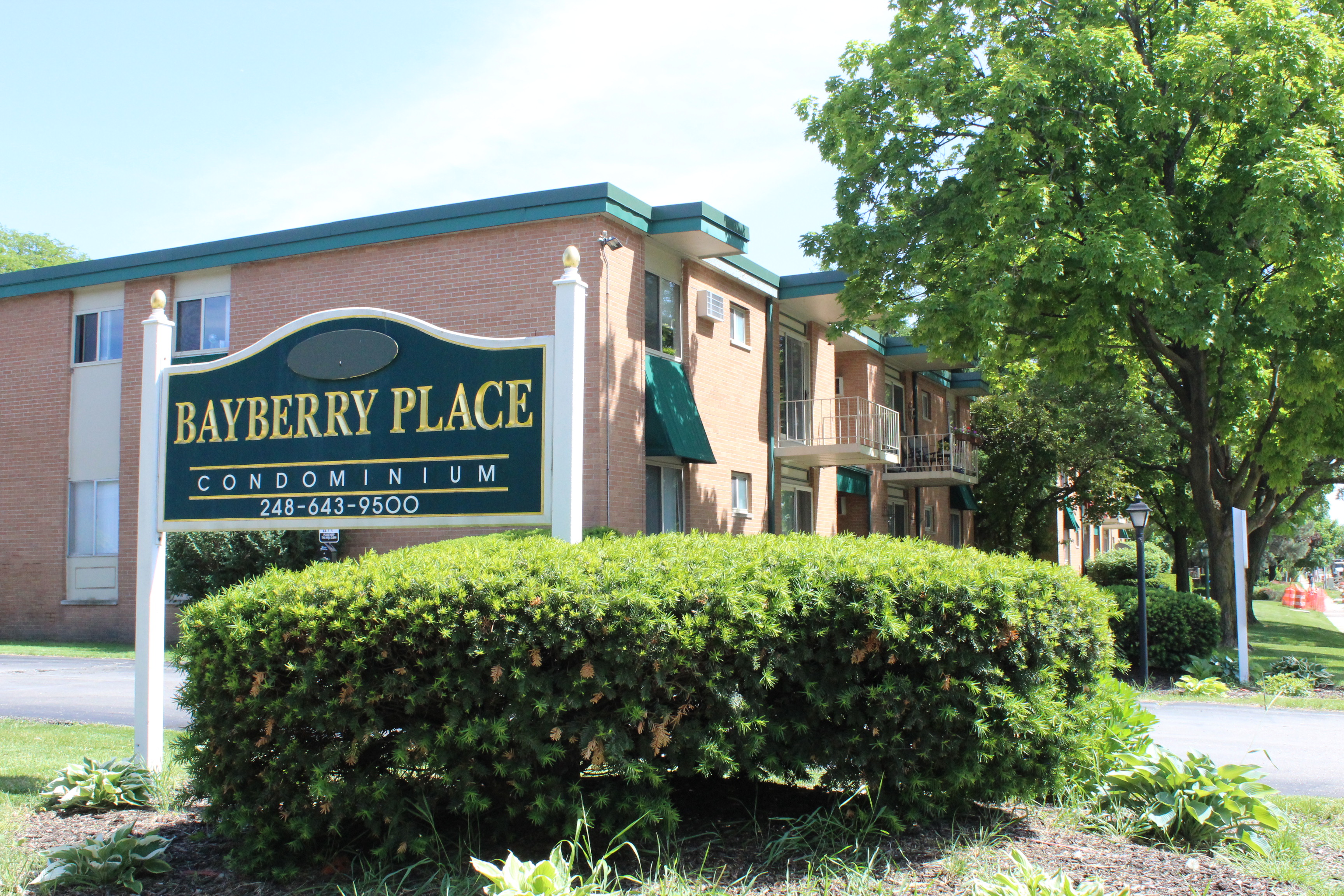 Bayberry Place Condo Apartments PROPERTY ORGANIZATION