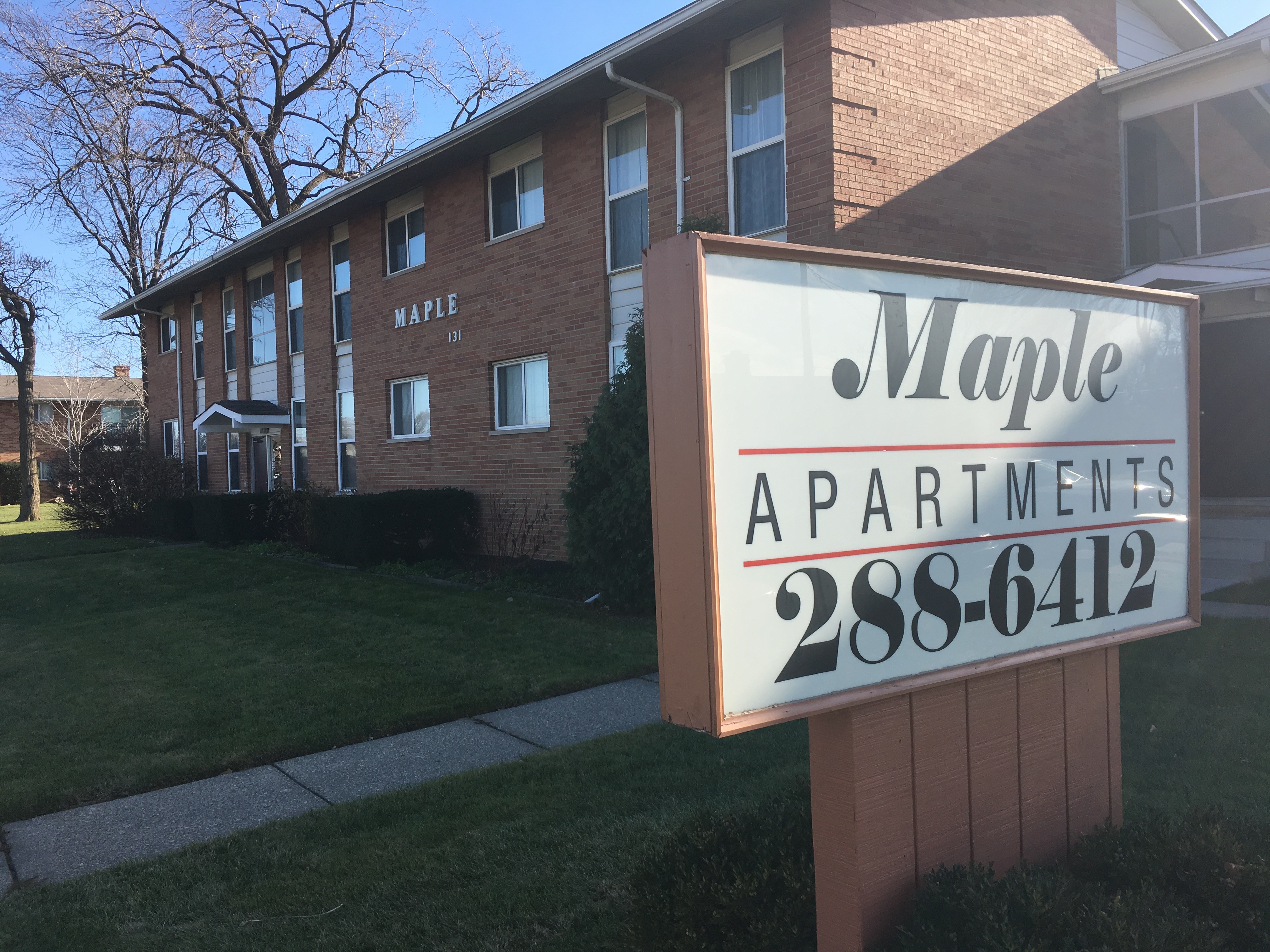 Maple Apartments PROPERTY ORGANIZATION