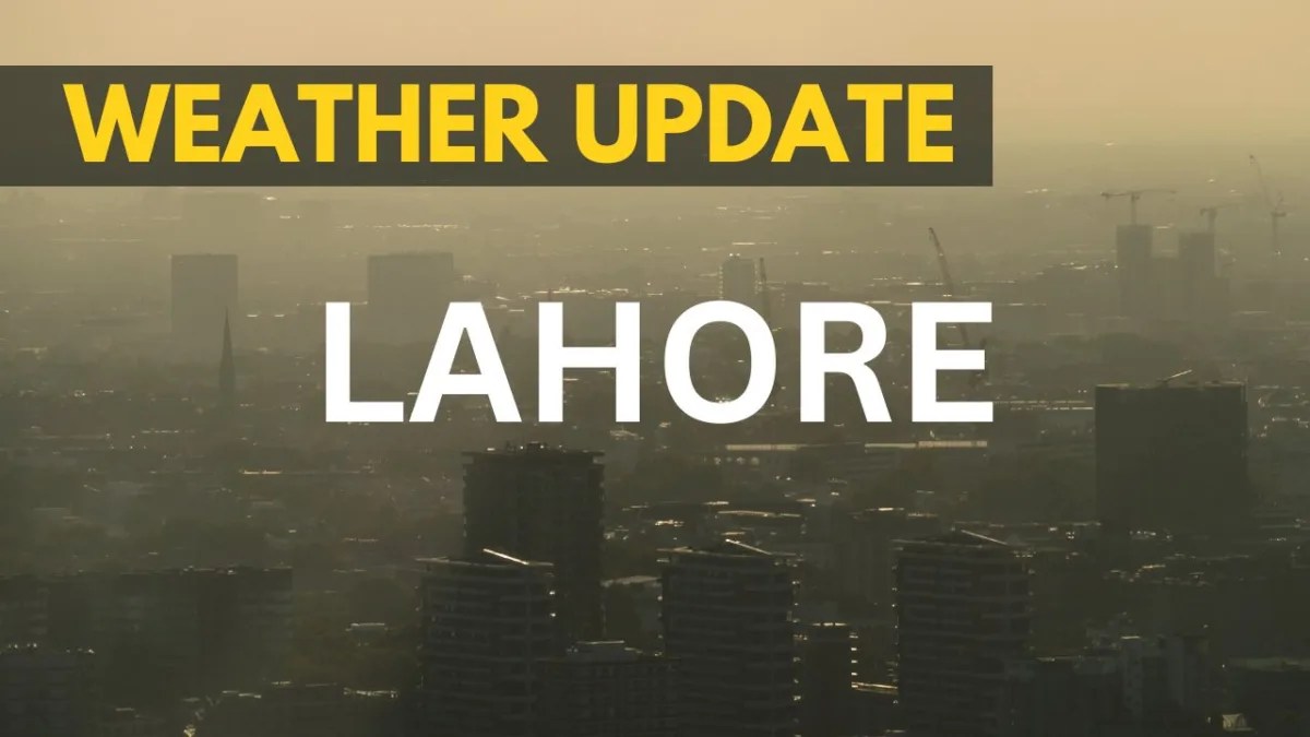 Weather And Fog Update For Lahore, Punjab 8 December 2023 INCPak