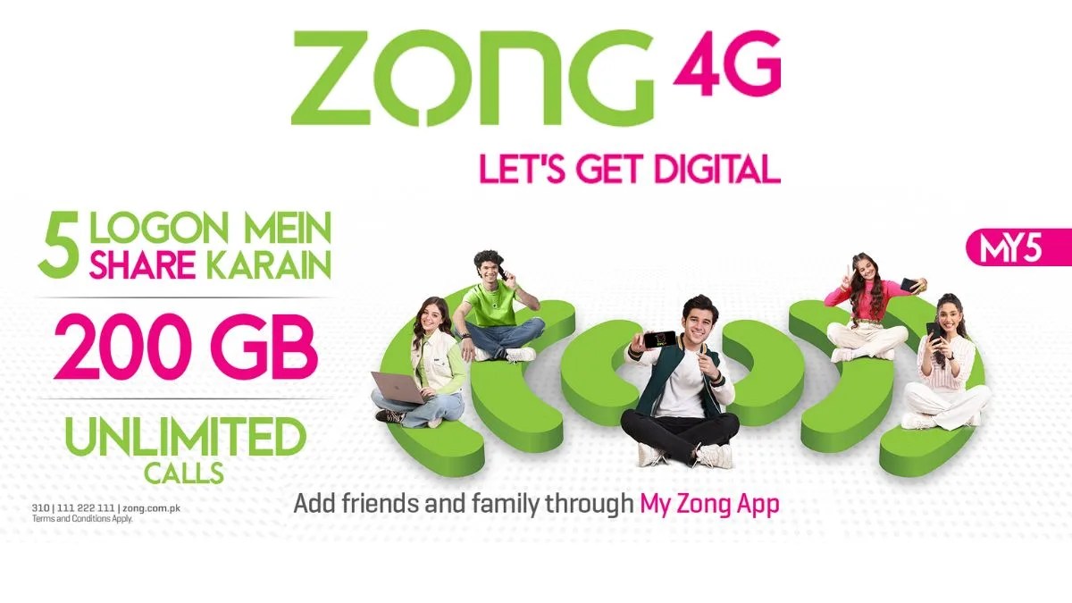 Zong My5 Package Subscription Details INCPak