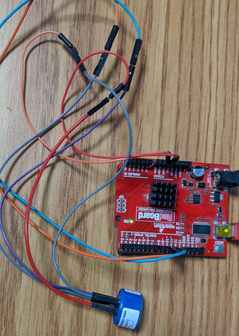 LuminOx O2 Sensor on Arduino Incredigeek