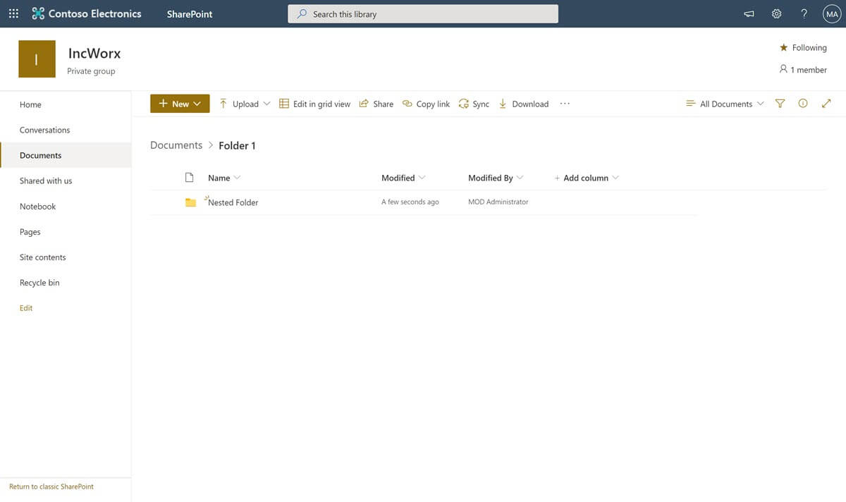 How to Create a Folder in SharePoint IncWorx Consulting