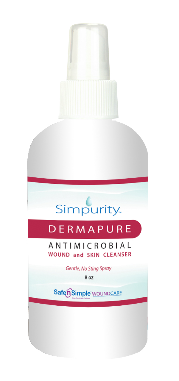 DermaPure Antimicrobial Wound and Skin Cleanser at
