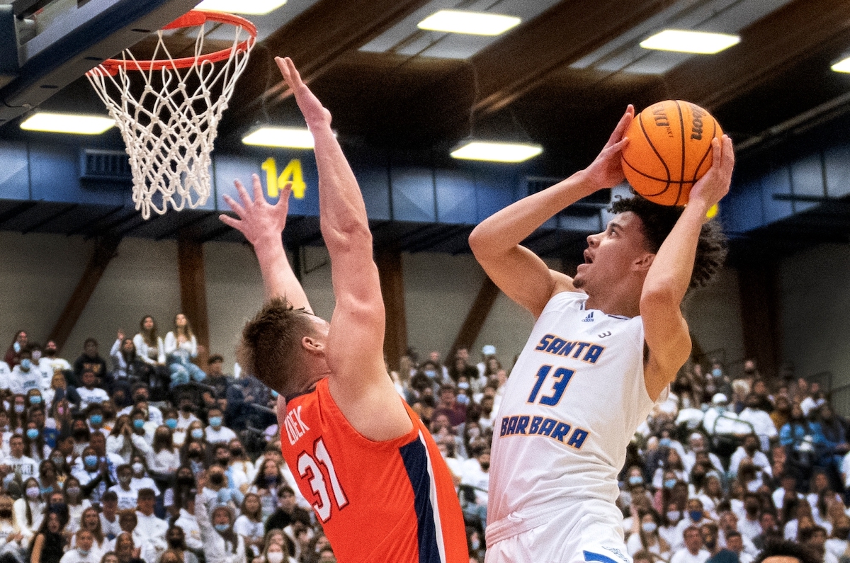 UCSB Men's Basketball Rebounds with 8674 Victory Over Pepperdine The