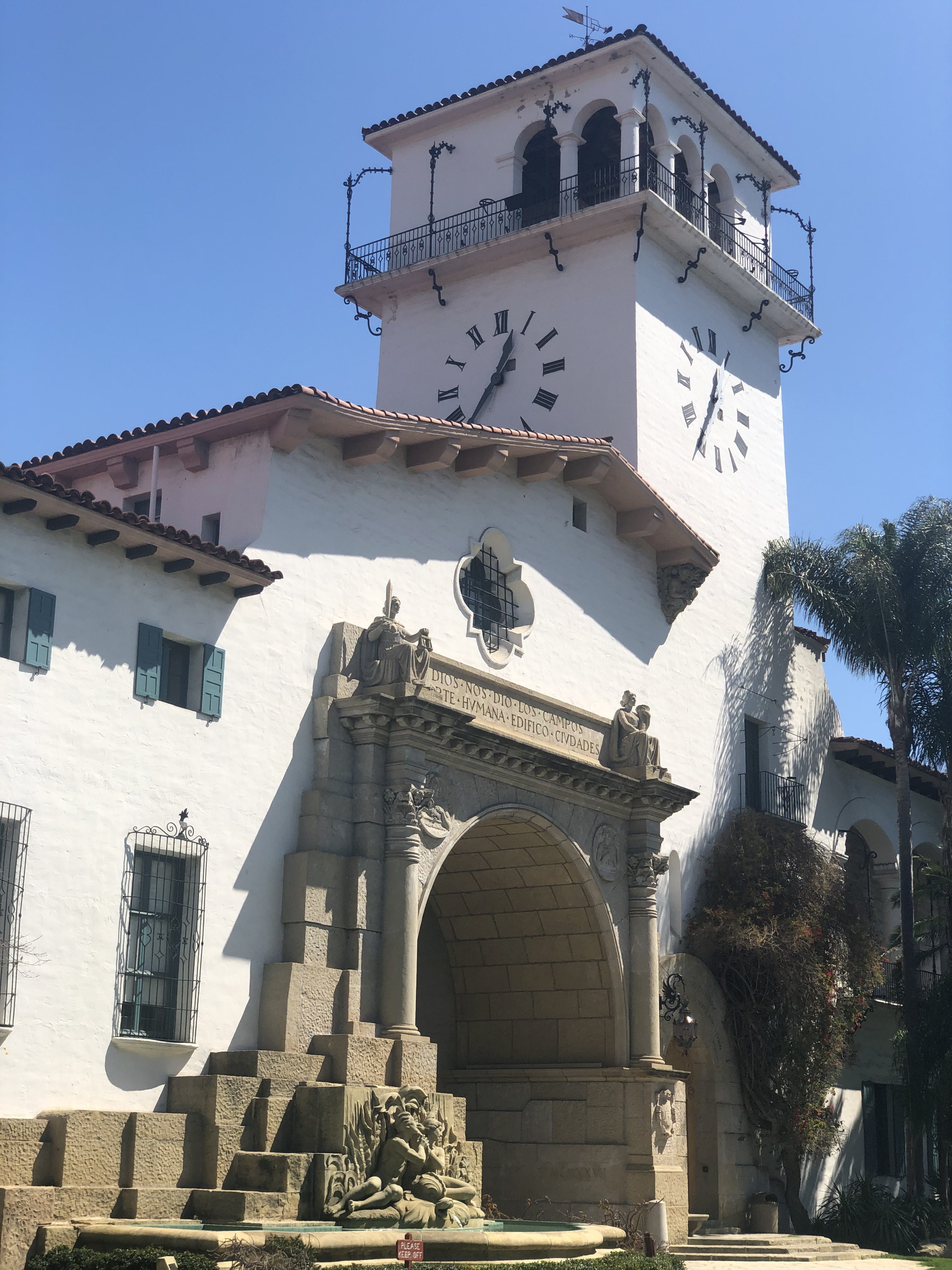 Santa Barbara County Courthouse Docent Tours The Santa Barbara