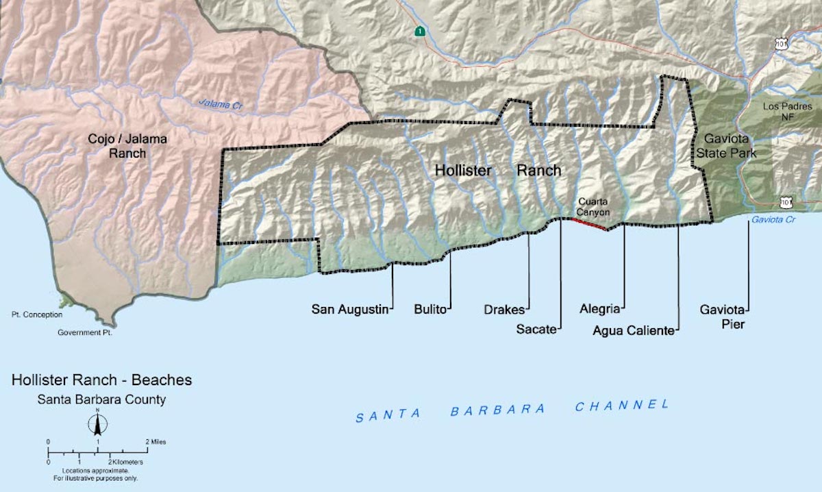 Gaviota Alliance Claims a Win Against Hollister Ranch The Santa