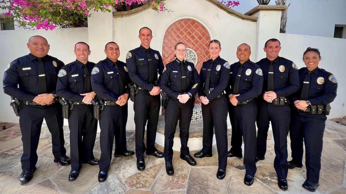 Santa Barbara Police Department Swears in Eight New Officers The Santa Barbara Independent