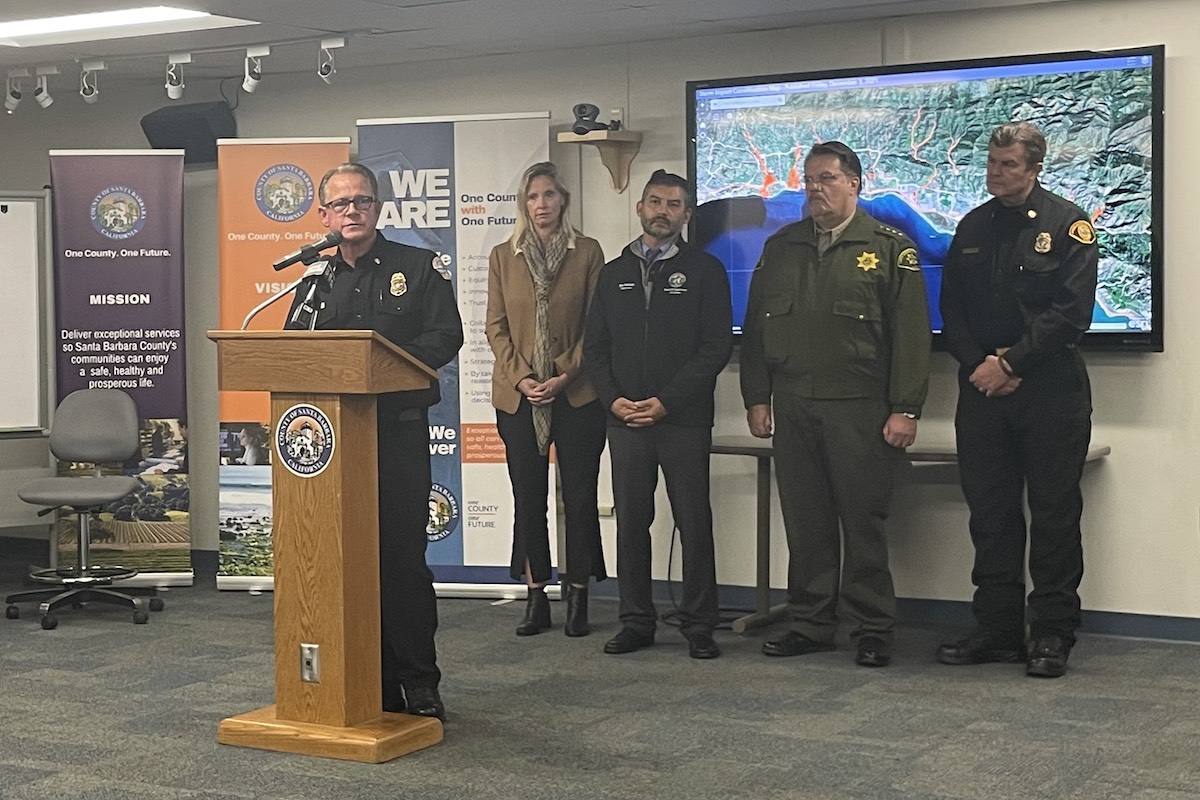 Hundreds of Santa Barbara County Homes Ordered to Evacuate Ahead of