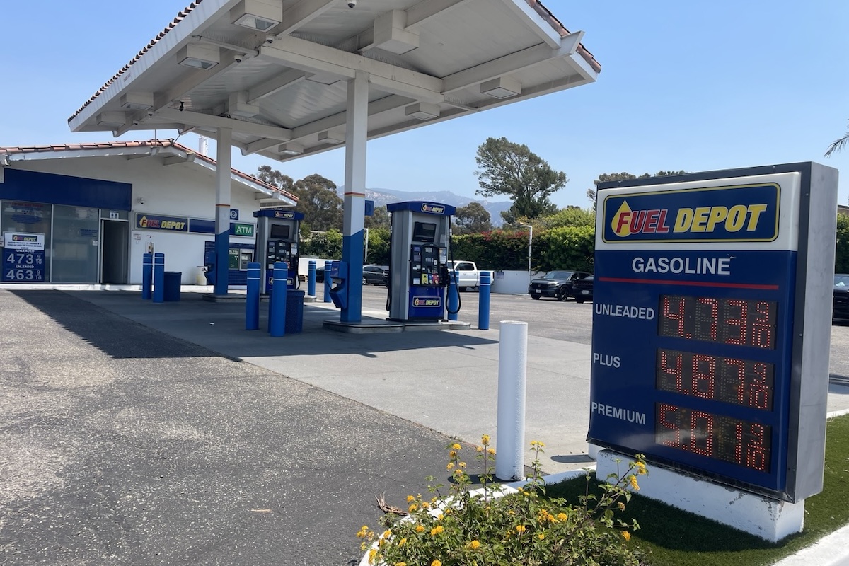 Gas Prices Drop a Nickel in Santa Barbara The Santa Barbara Independent