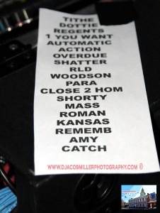 Set List