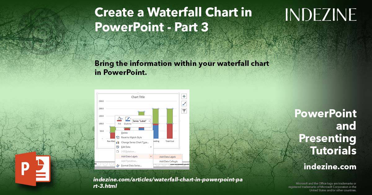 Create a Waterfall Chart in PowerPoint Part 3