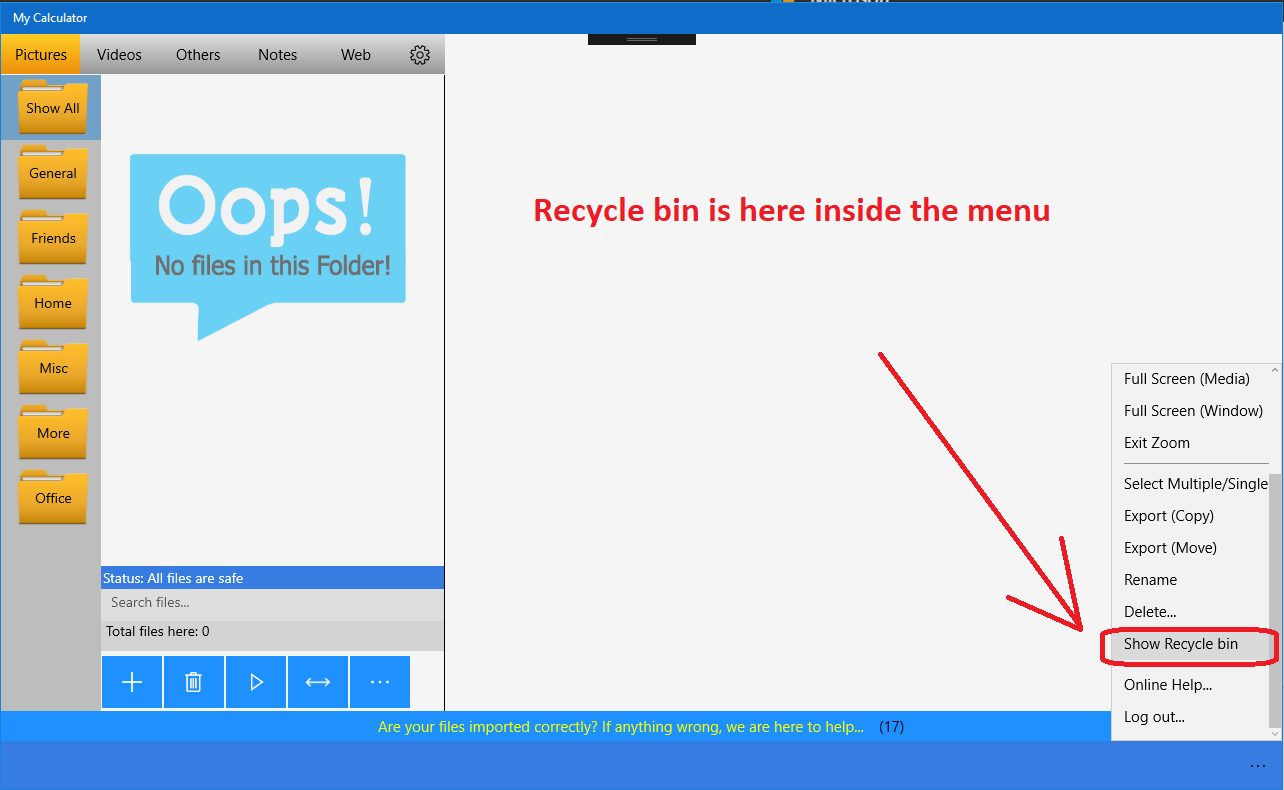 How to add/rename/delete Folders?