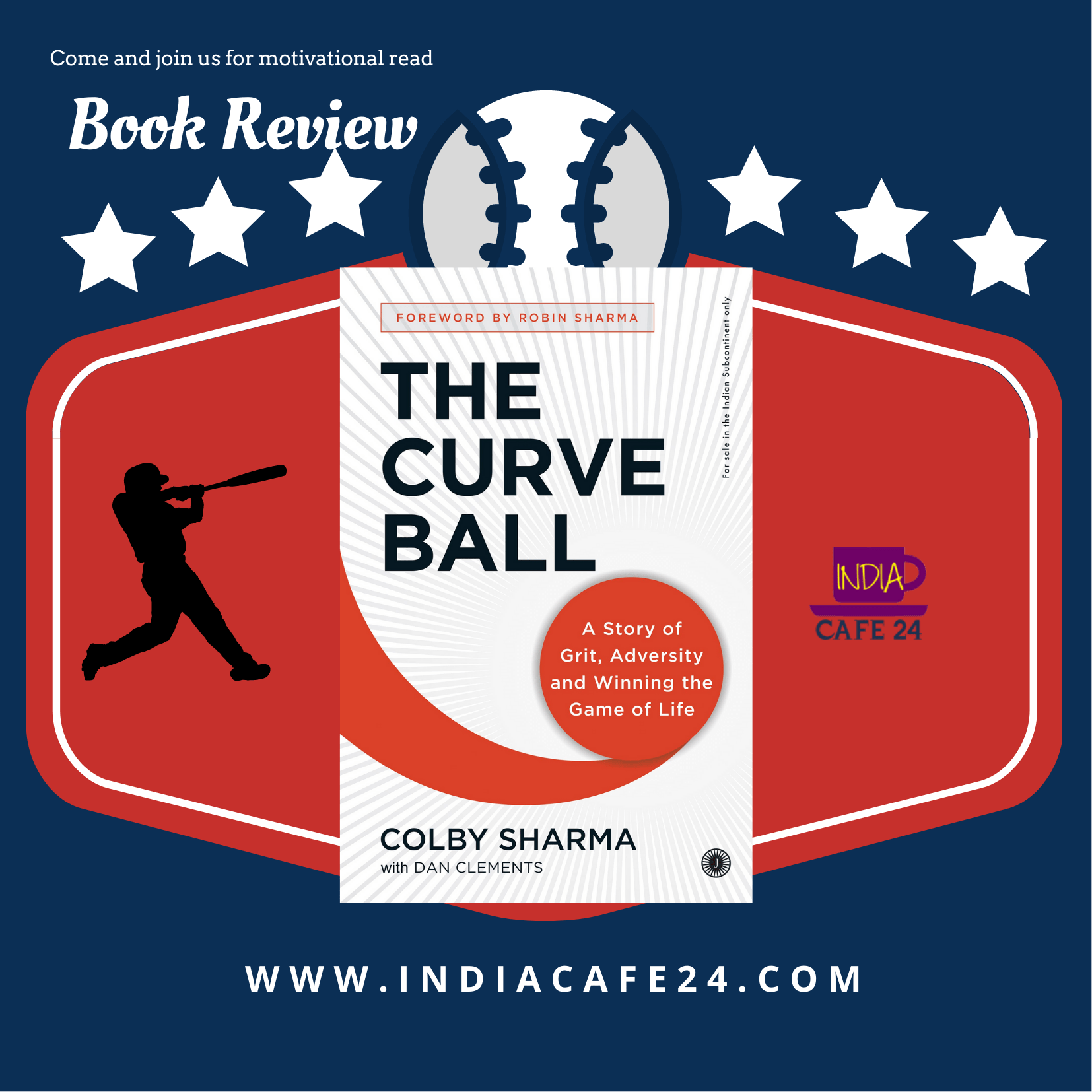 The Curveball By Colby Sharma Book Reviews in India