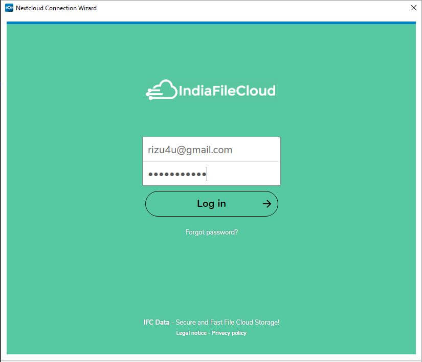 India File Cloud Storage and Sync File Sharing, Desktop Sync, Windows