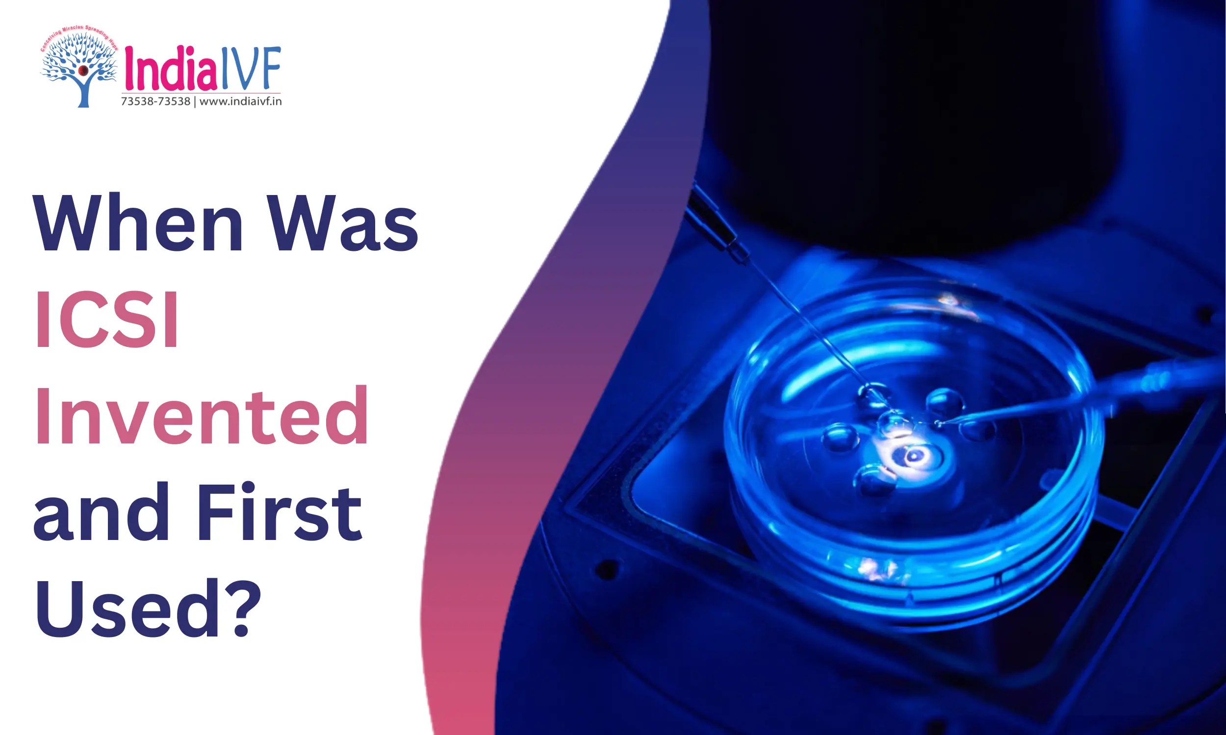 When Was ICSI Invented and First Used? India IVF Fertility