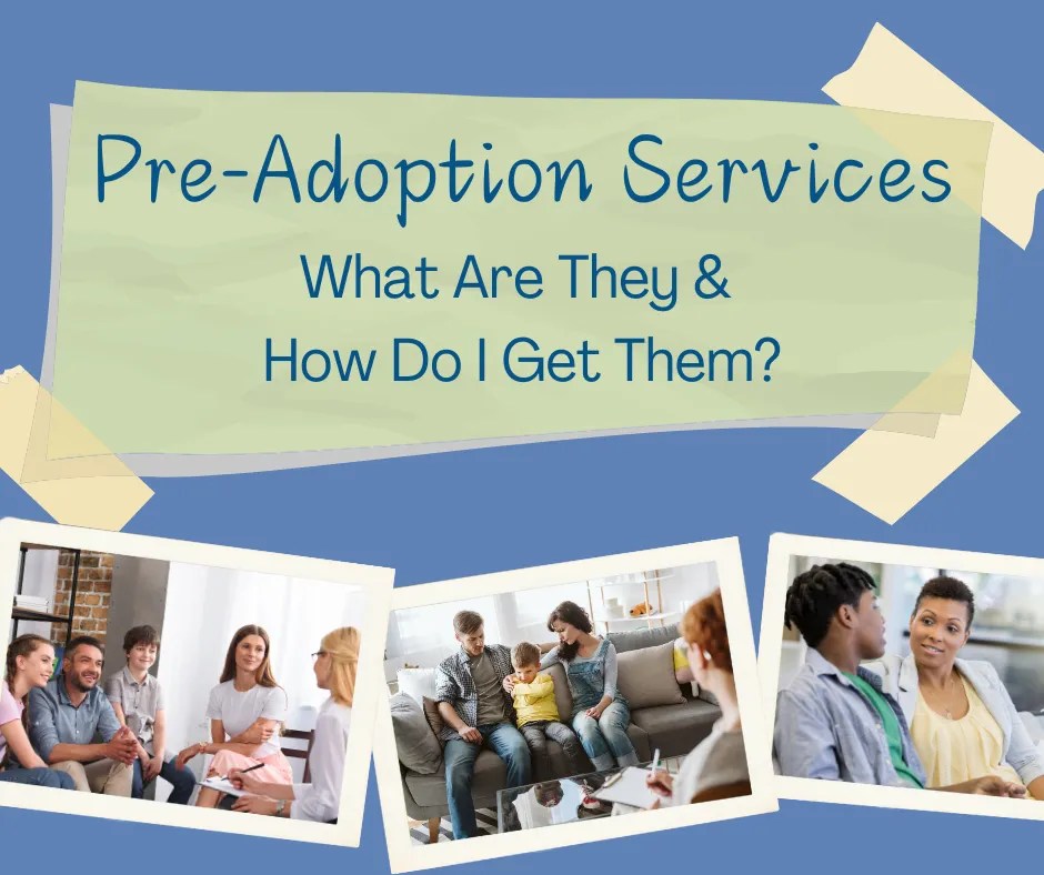PreAdoption Services What Are They and How Do Families Get Them