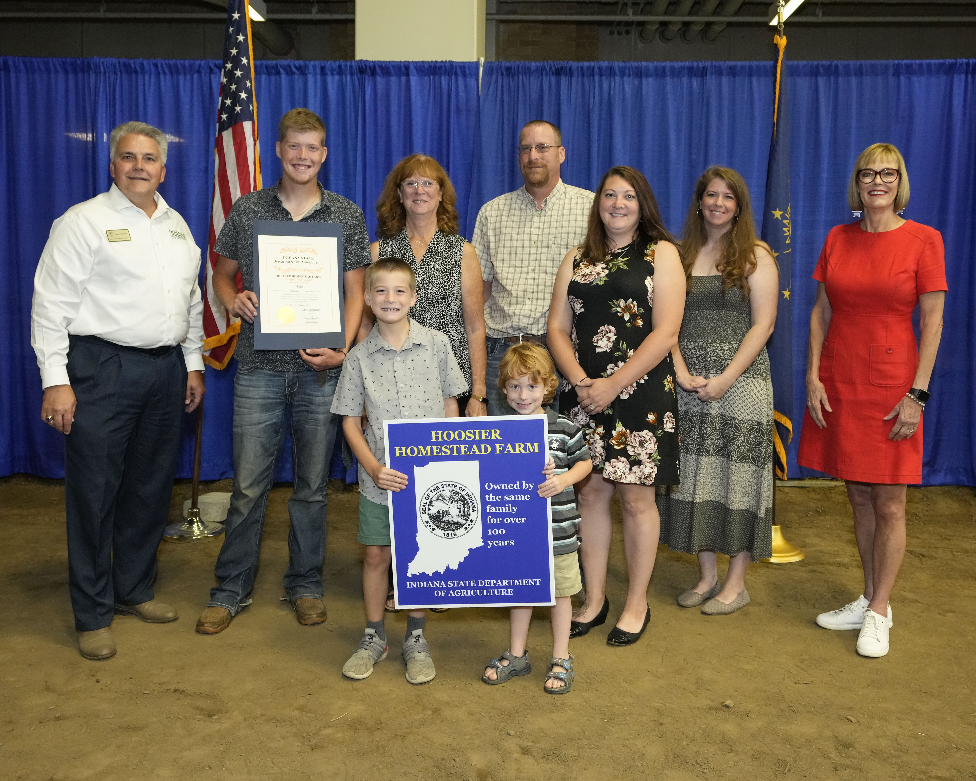 Randolph County farms receive Hoosier Homestead awards State of