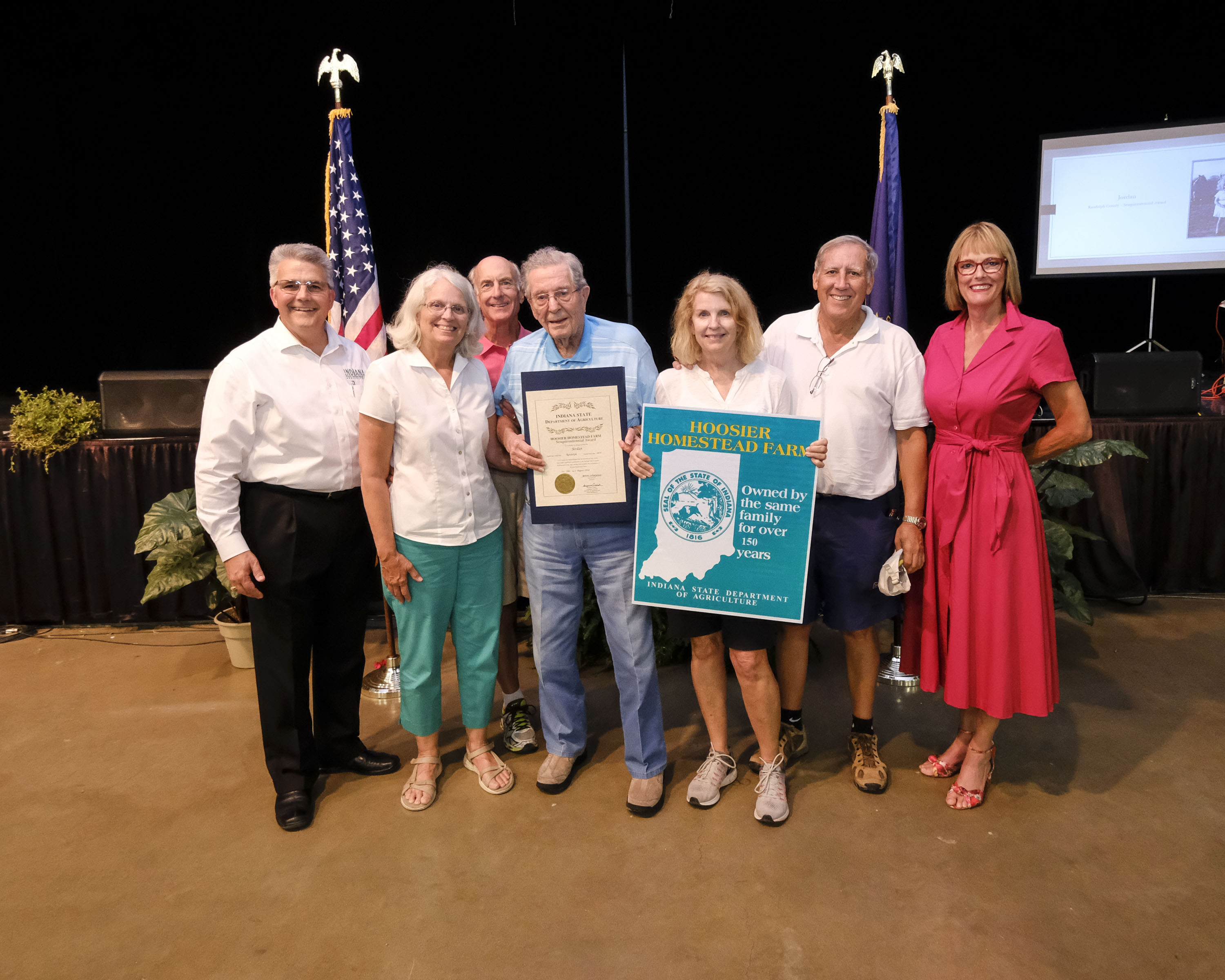 Randolph County farm receives Hoosier Homestead Award State of