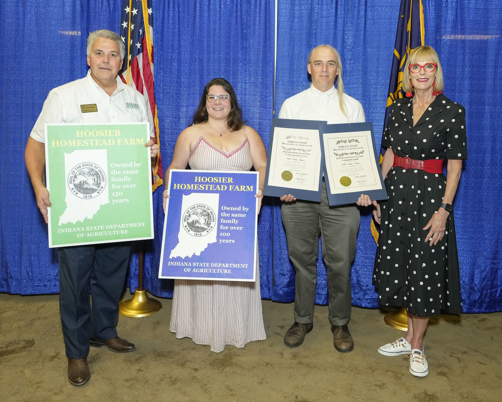 Martin County farm recognized with Hoosier Homestead award State of