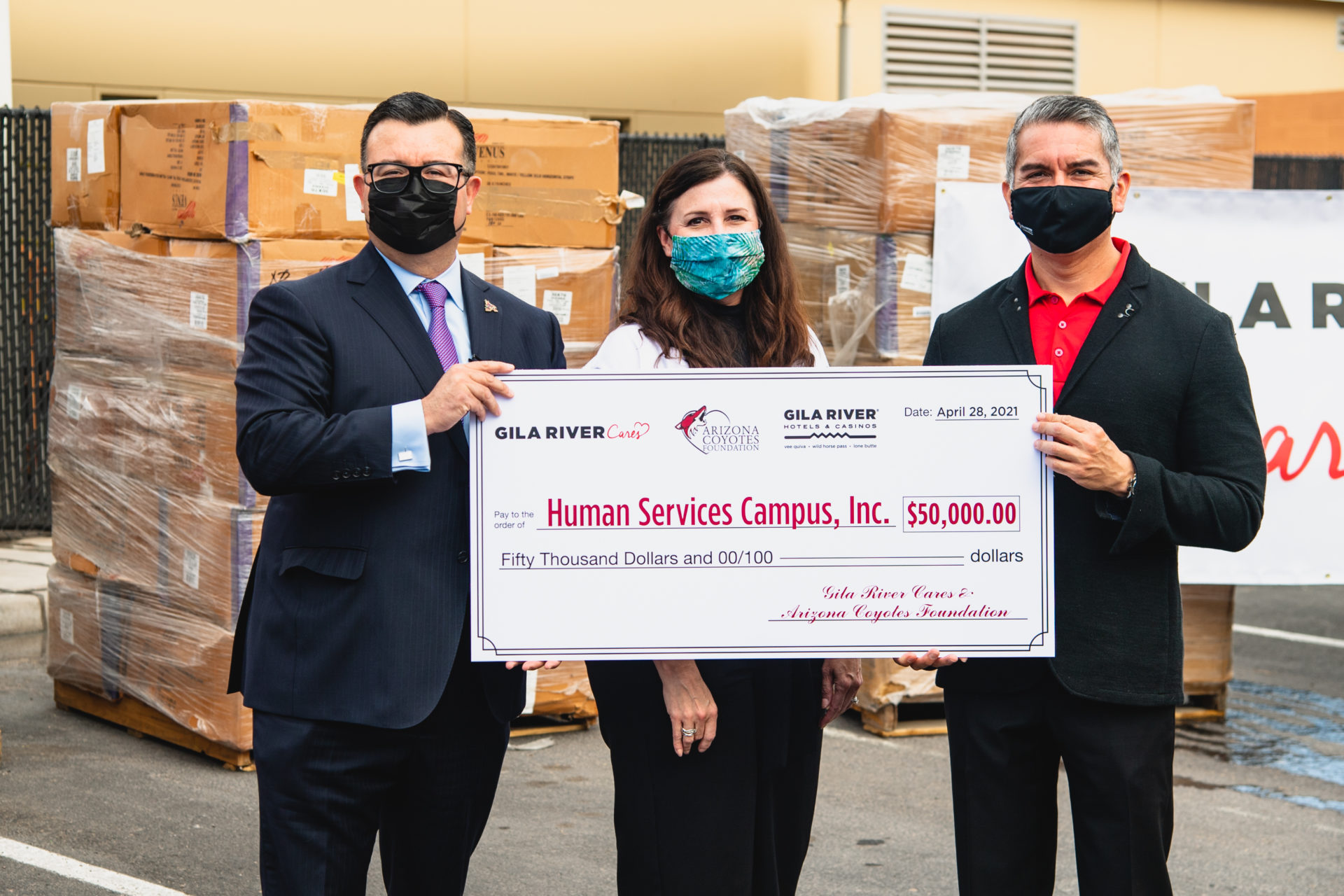 Gila River Hotels & Casinos and Arizona Coyotes “Pay It Forward” with