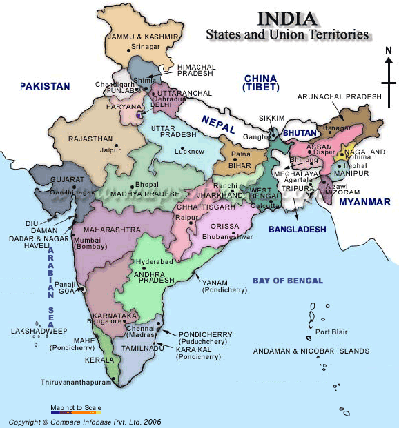 India MapChart