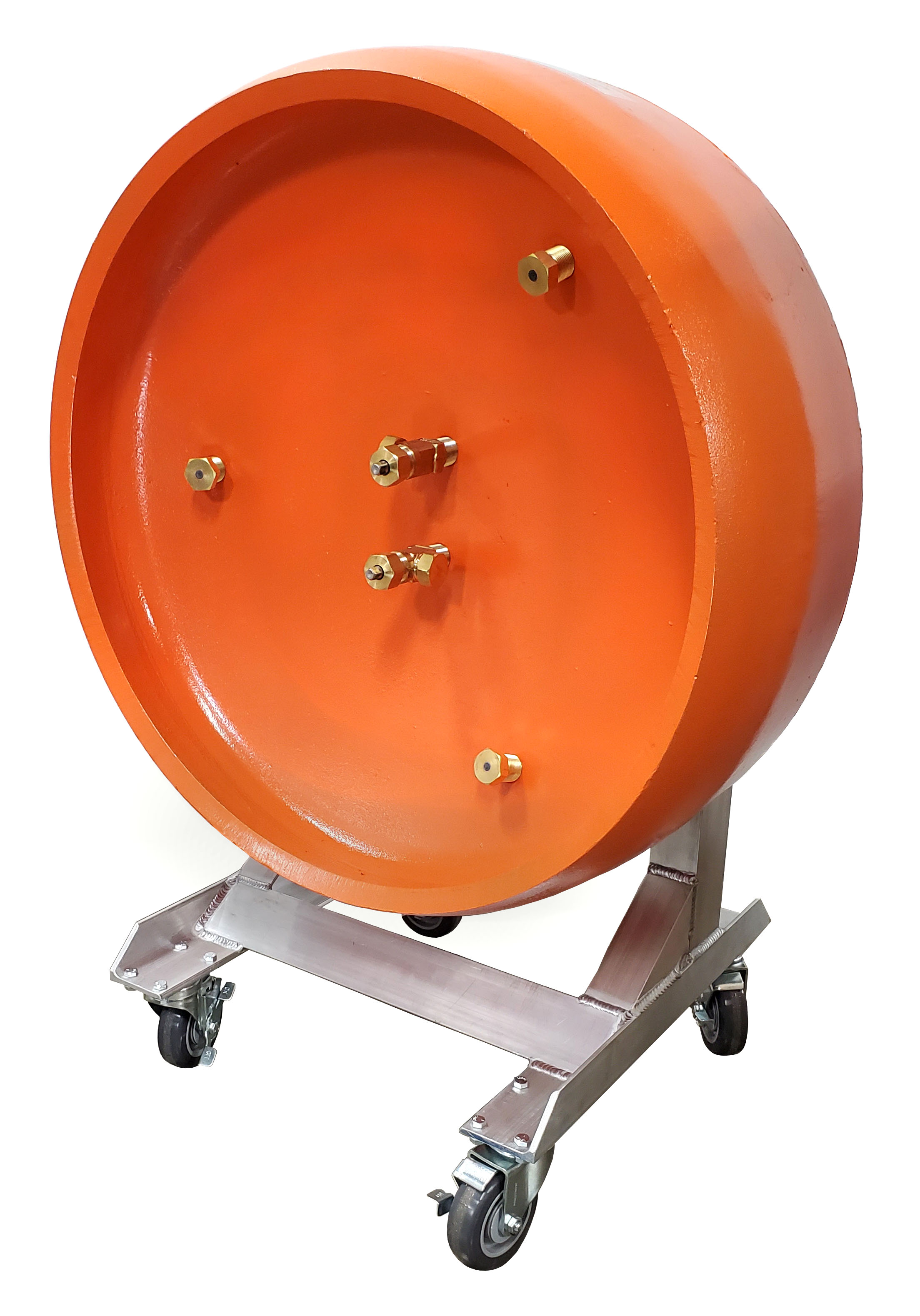 Chlorine One Ton Training End with Wheels Indian Springs Indian Springs