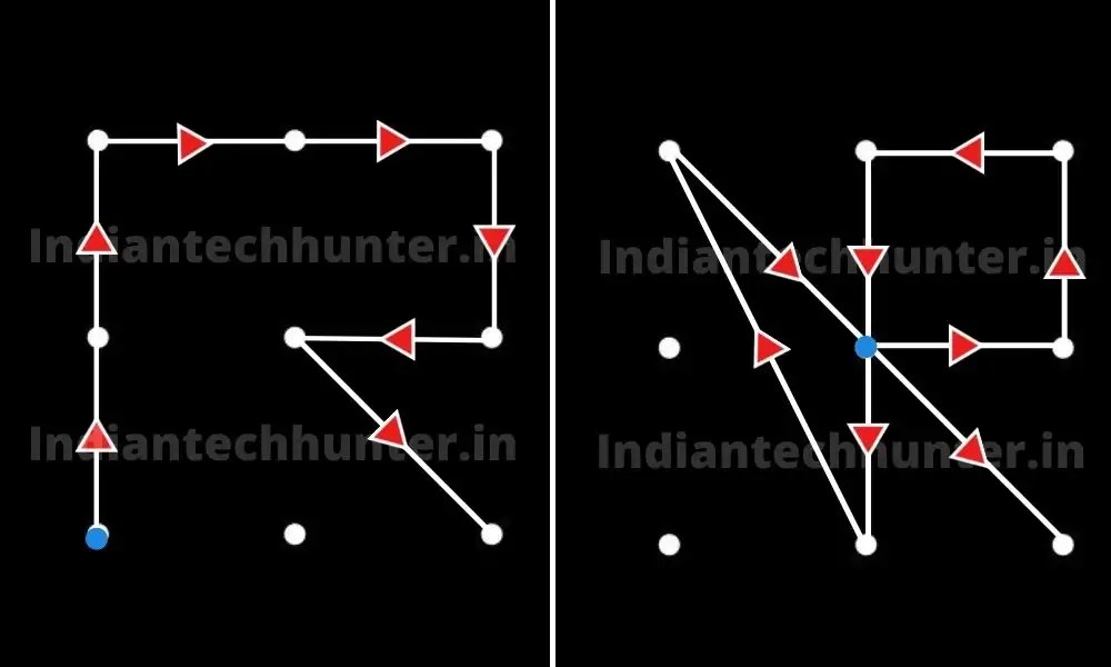 A To Z Pattern Lock Styles Cool Alphabetic Patterns Indian Tech Hunter