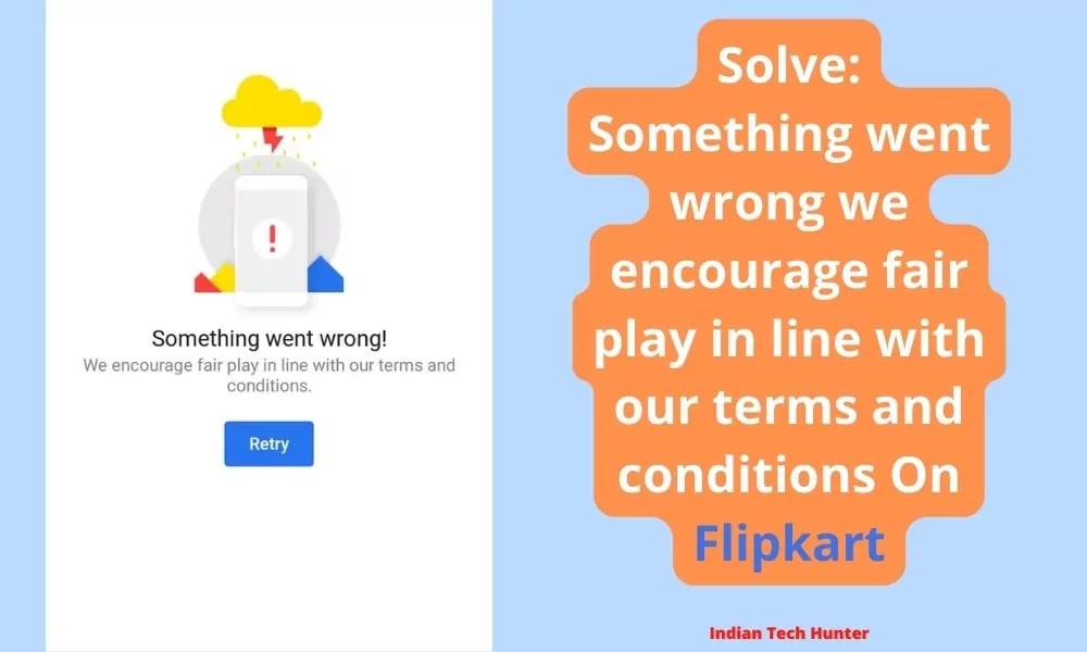 Solve Something Went Wrong We Encourage Fair Play In Line With Our