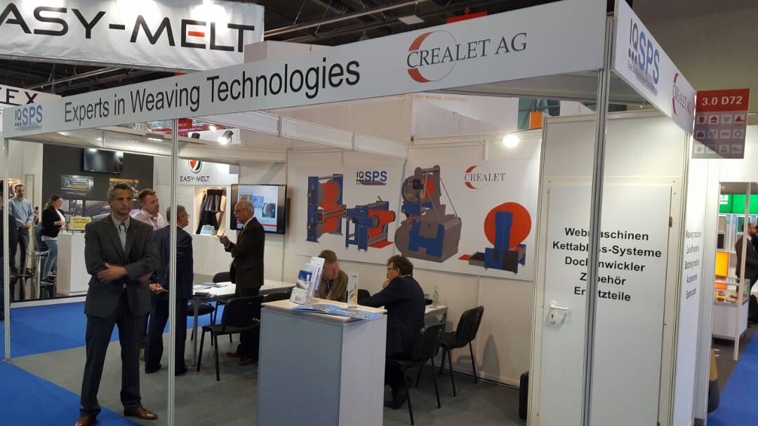 Joint appearance of IQSPS and CREALET in Frankfurt The Textile Magazine