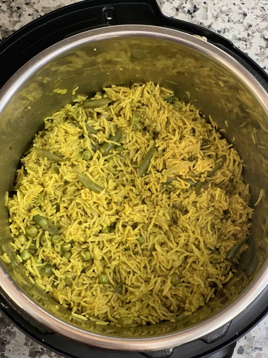 Instant Pot Mint Rice (Pudina Pulao) Indian Veggie Delight