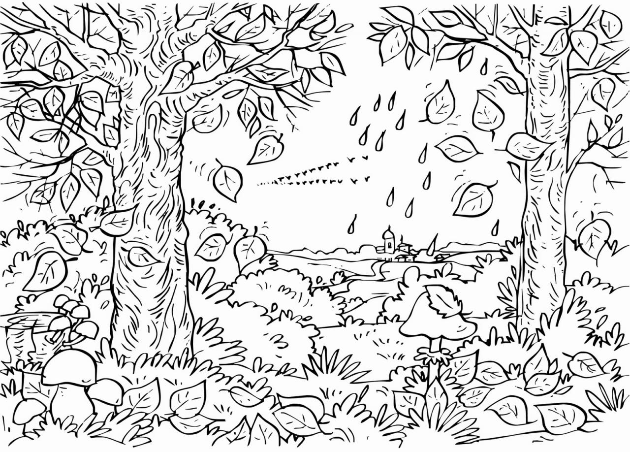 Coloring Pages Coloring Pages For Autumn