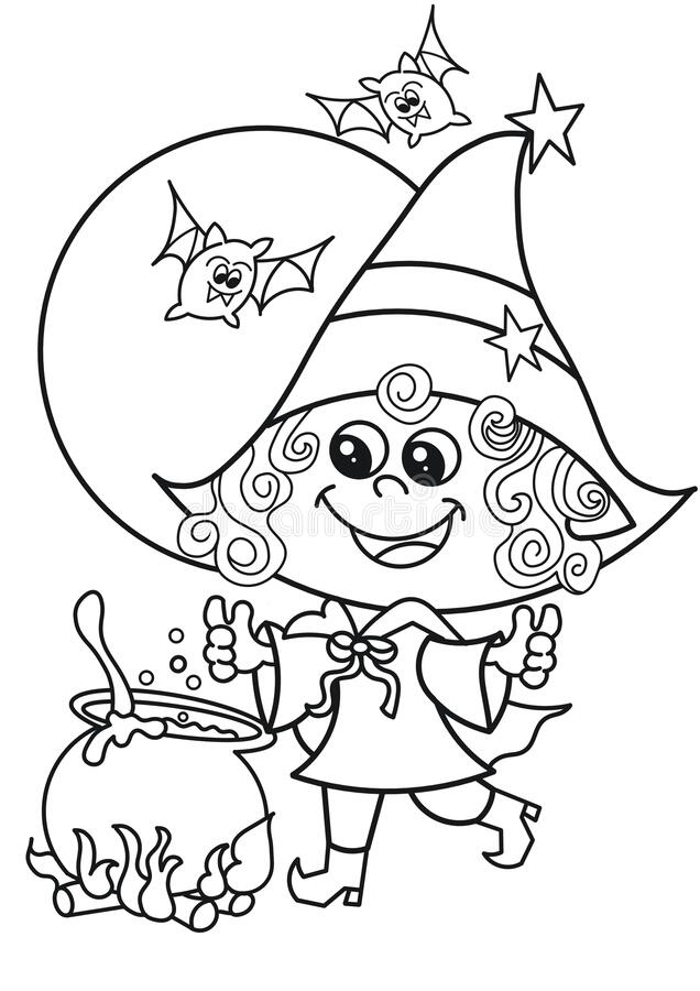 Winnie The Witch Coloring Pages