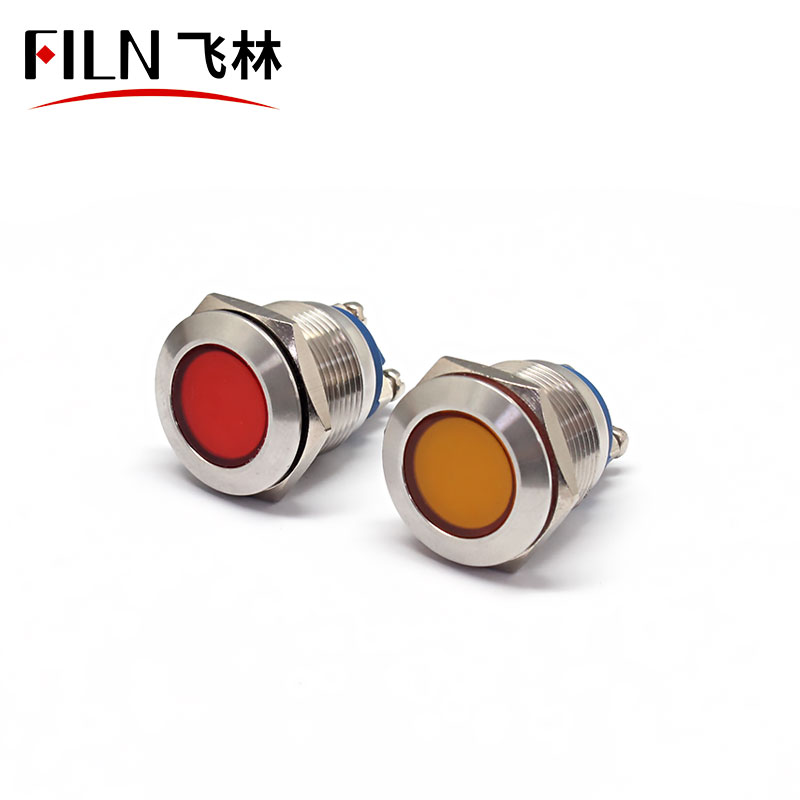 19mm 110v led metal signal indicator light indicatorlight