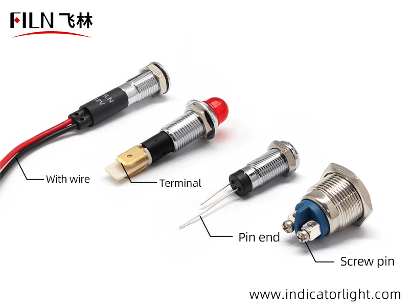 10mm Blue LED 240V Power Indicator Light - indicatorlight