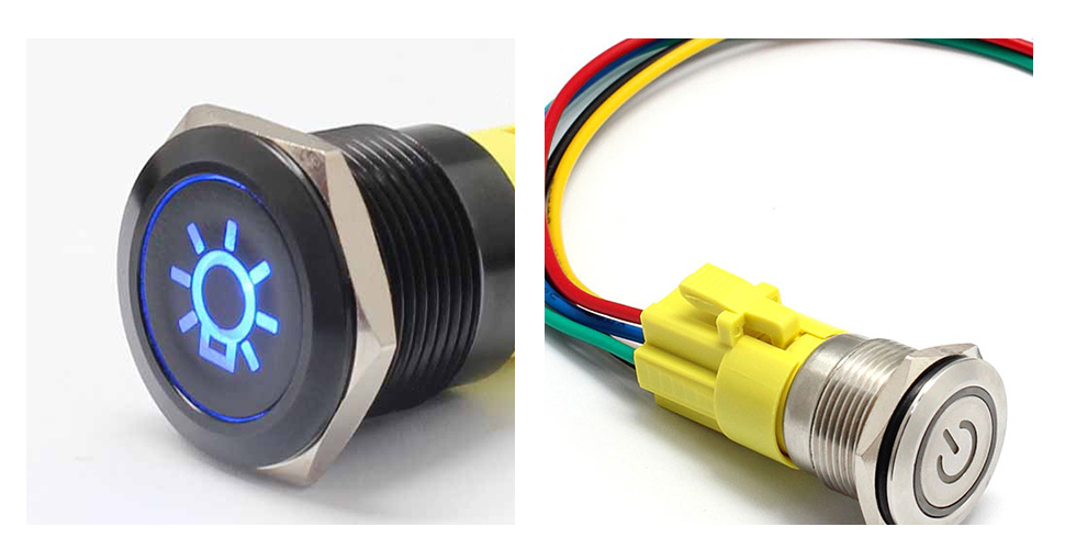 Momentary Push Button Switch Wiring Guide Instructions and Configurations