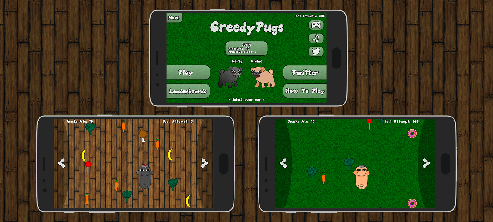 Greedy Pugs Indie Game Launchpad
