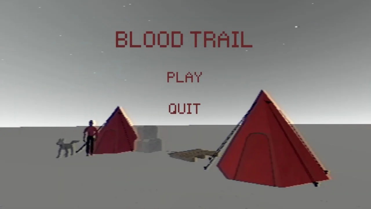 Blood Trail Short Retro Horror Game Review