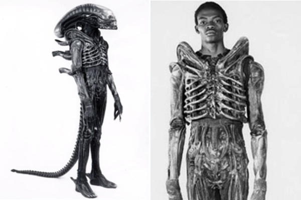 Meet Bolaji Badejo The 7ft 2in Nigerian Actor Who Played The Alien In